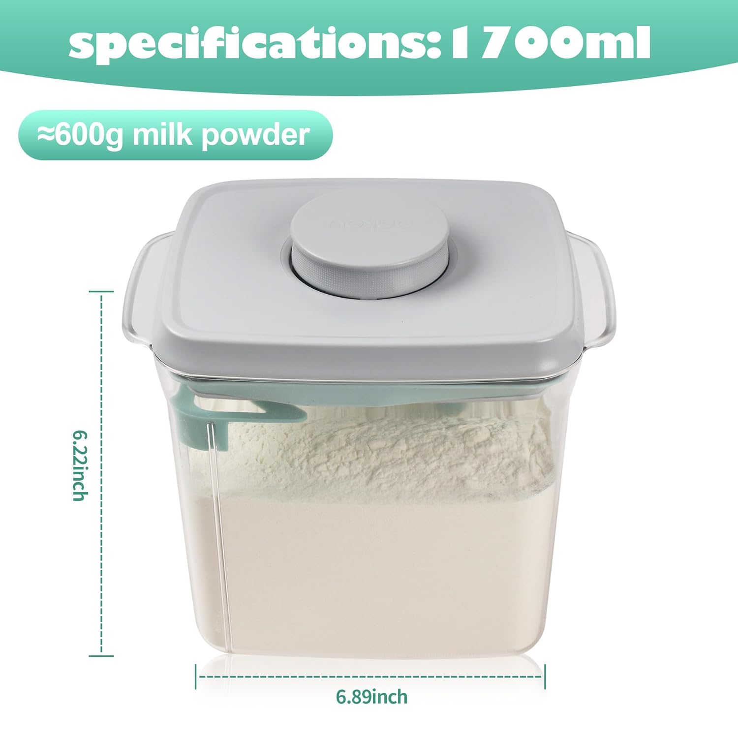 Thumbnail 1 de Teetönig Milchpulverspender 1700 ml