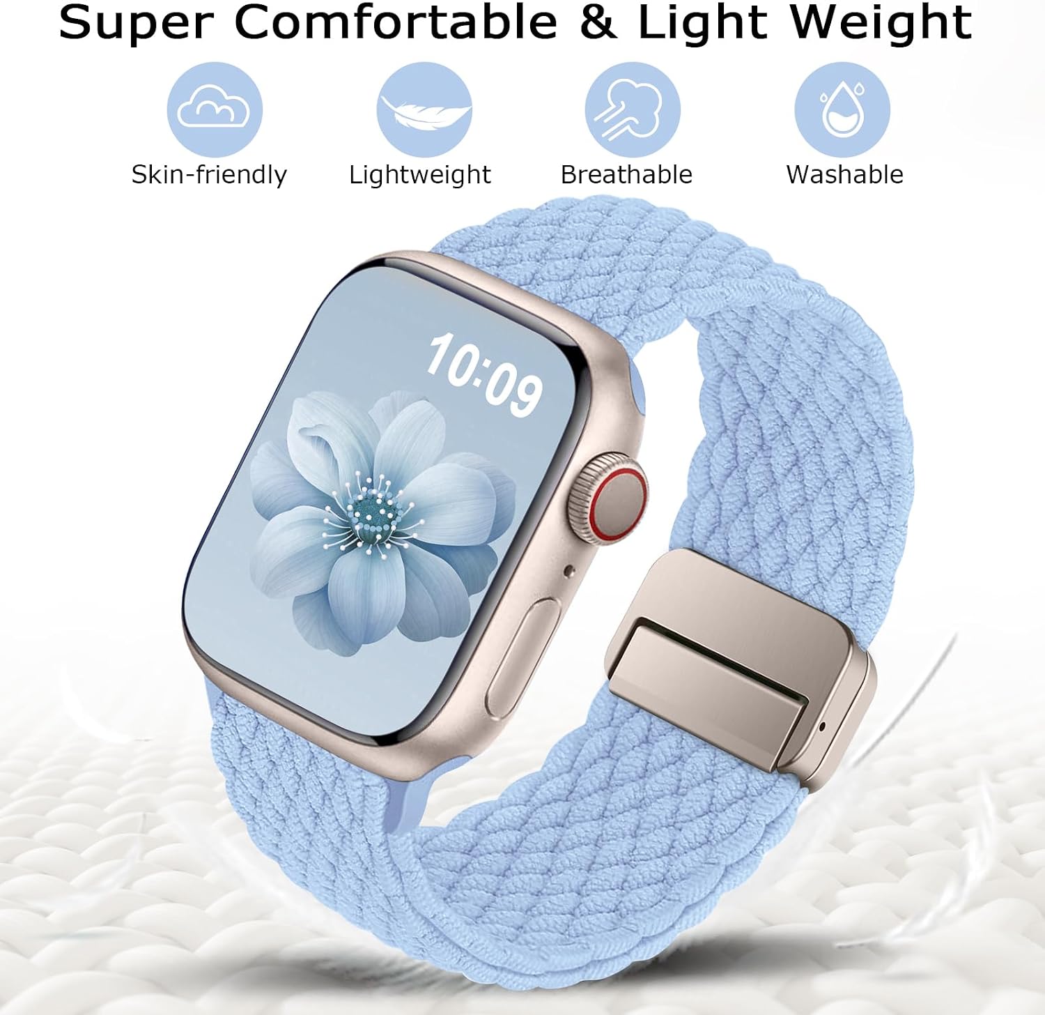 Detalle de Higgs Braided Strap for Apple Watch 49mm