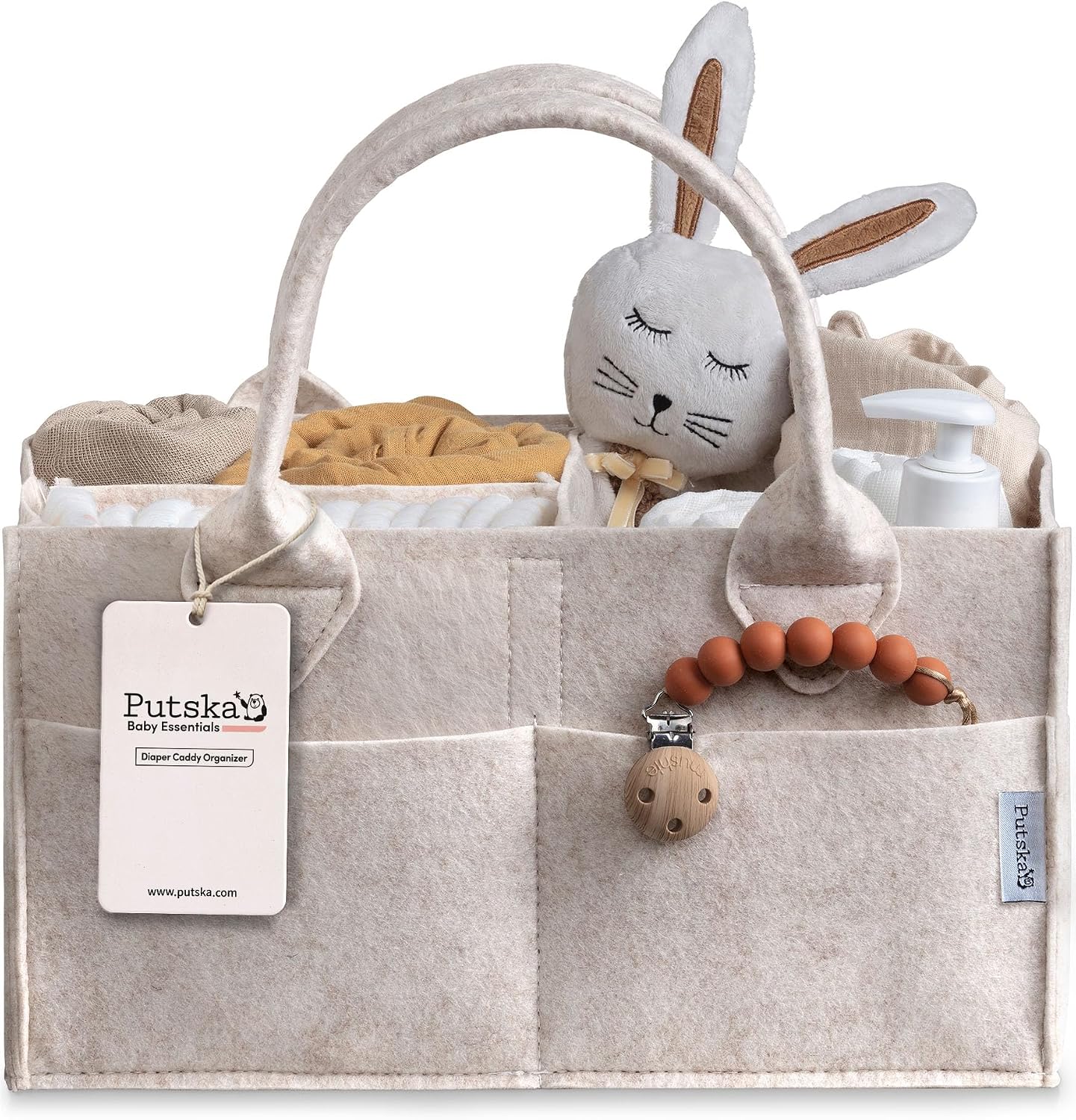 Detalle de PUTSKA Baby Nappy Caddy 23 x 38 cm