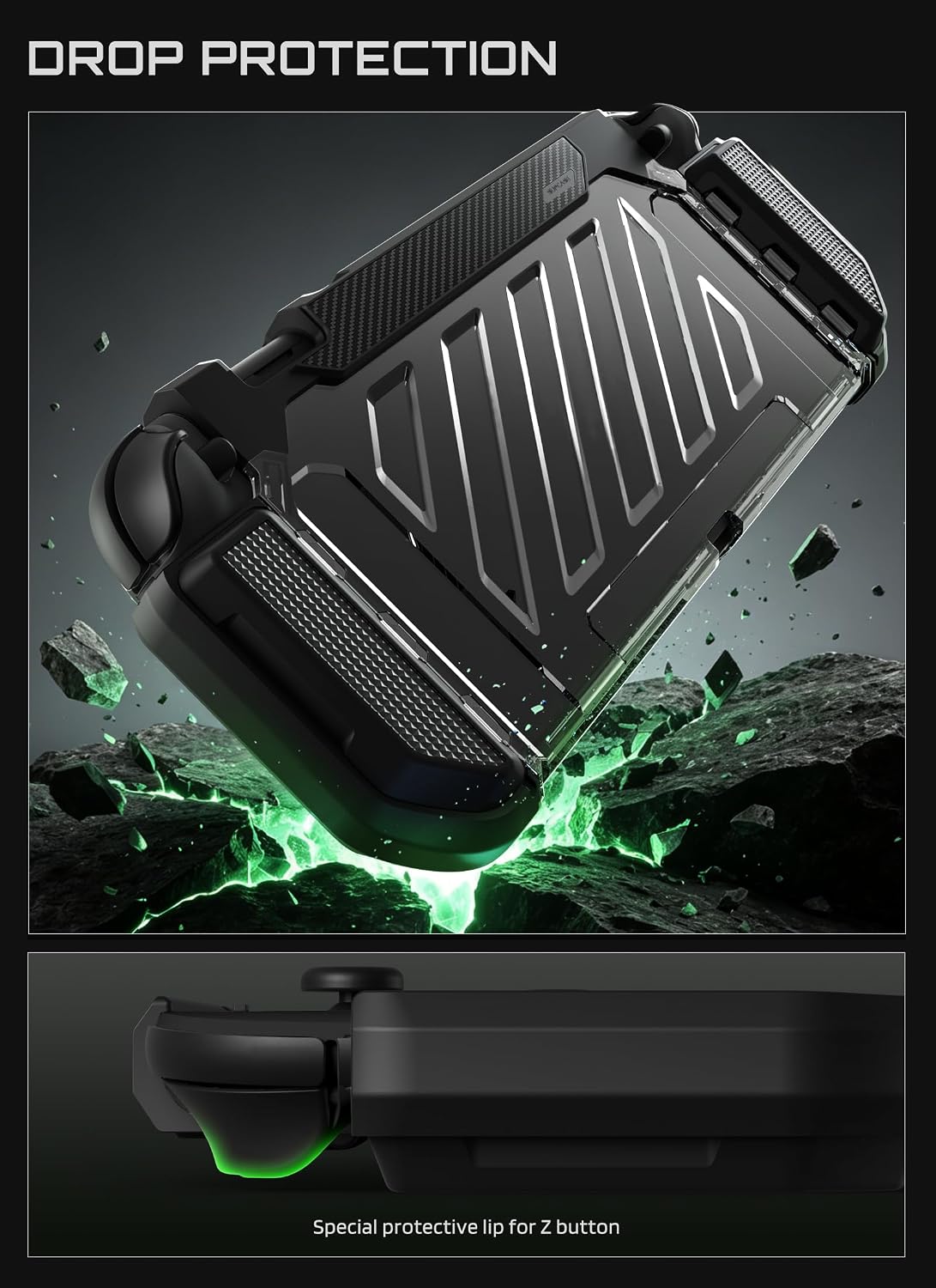 Detalle 2 de SUPCASE Switch 2 Case 2025 Military-Grade