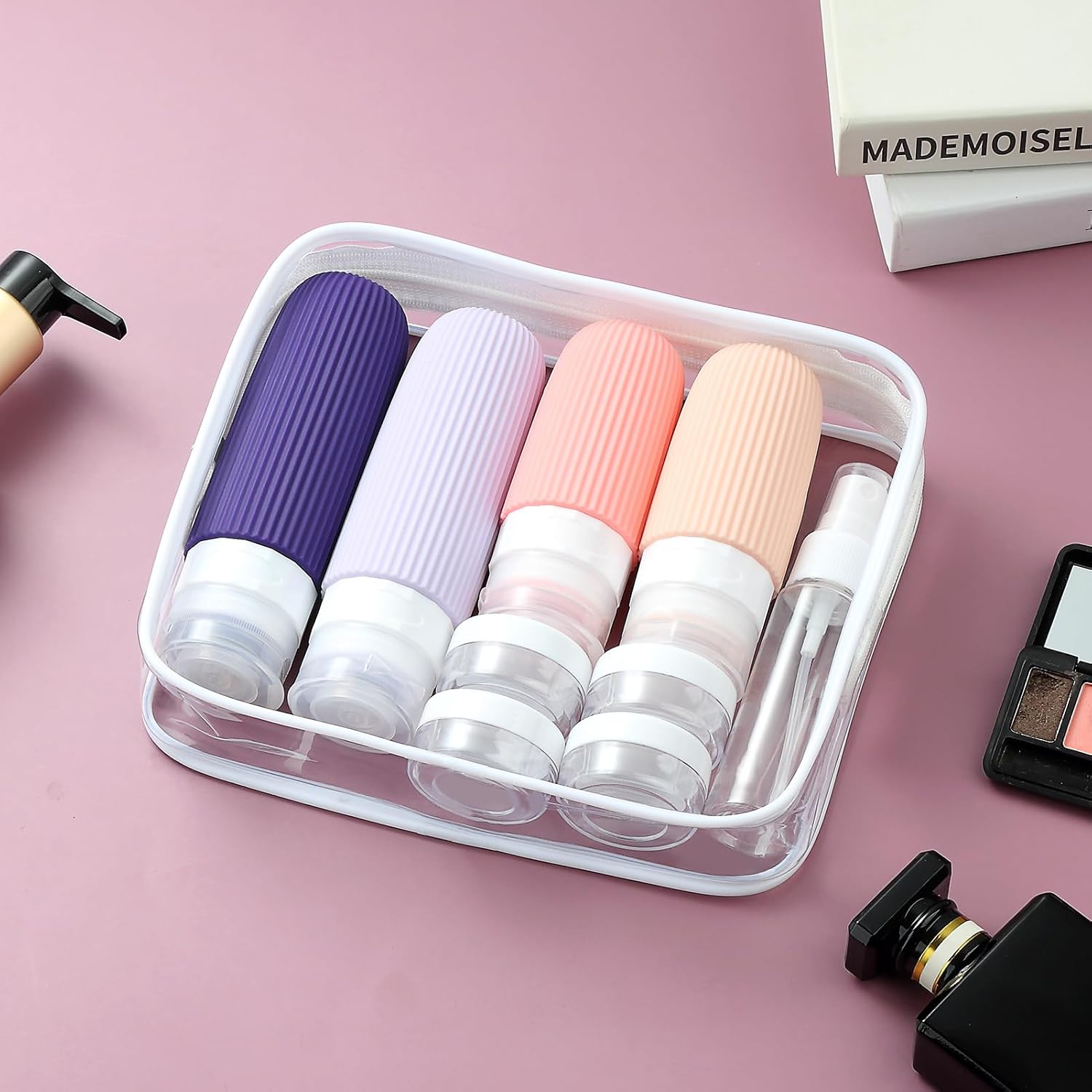 Thumbnail 6 de Mrsdry Travel Bottles for Toiletries – 16 Pack Silicone Travel Set