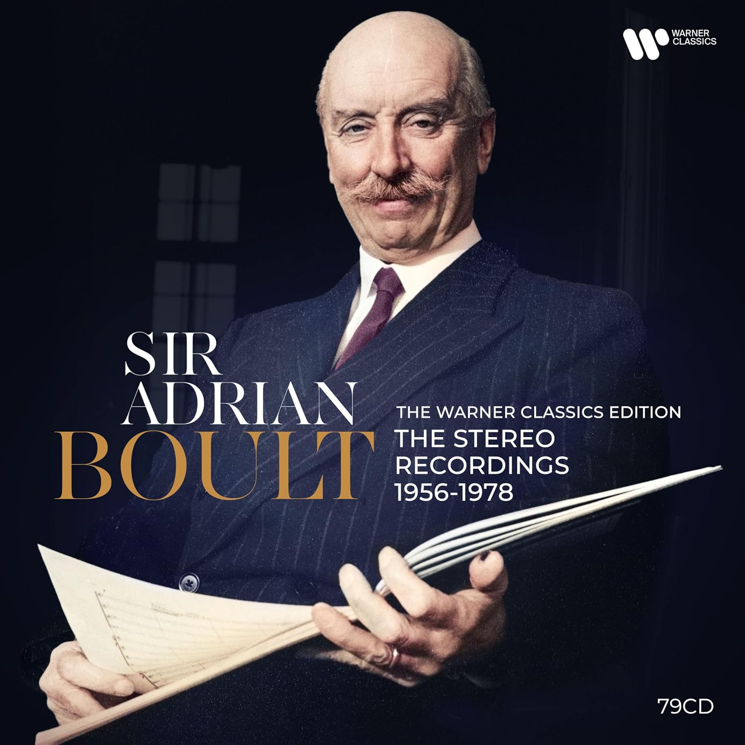 Detalle 2 de Sir Adrian Boult Complete Warner Recordings: Stereo Audio CD, 1956–1978