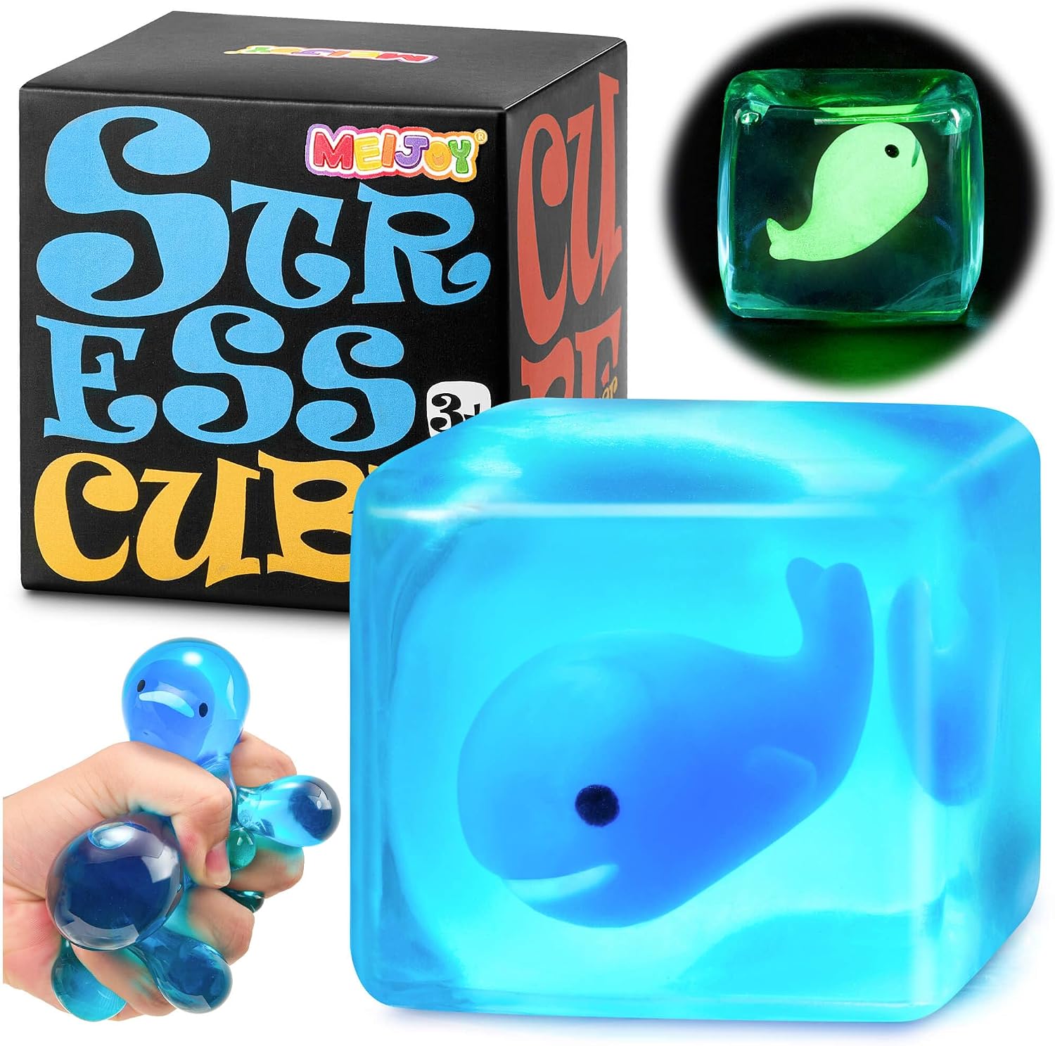 Detalle de Stress Cube Squishy 2.36" toy