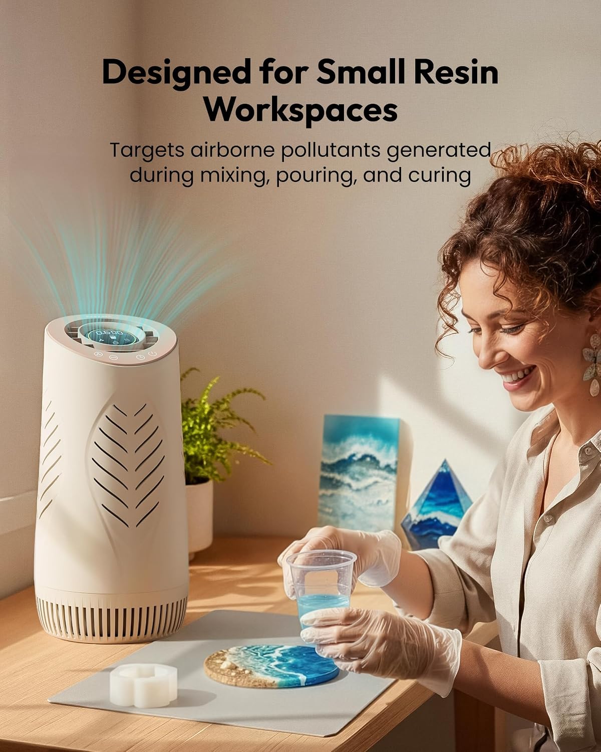 Detalle de Resiners AirPure Lite Resin Air Purifier