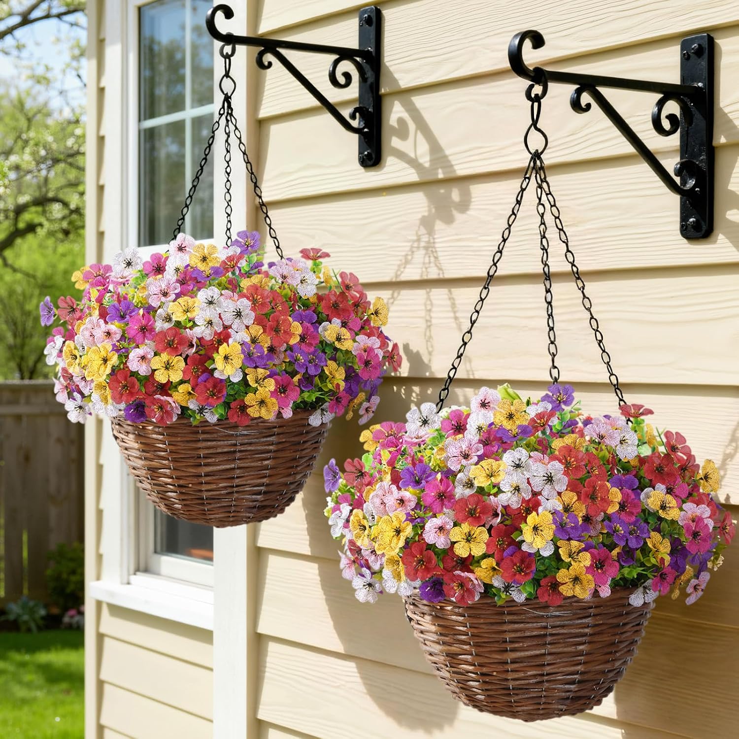 Detalle de Lifewit Artificial Flowers 24 Bundles