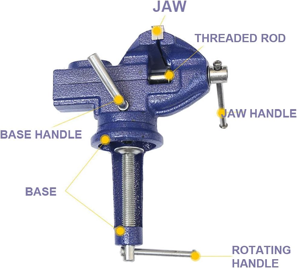 Thumbnail 2 de Mini Table Vise, 3-inch