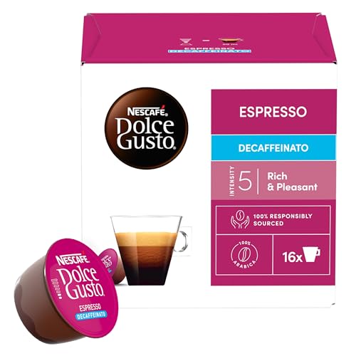 Thumbnail 6 de NESCAFÉ Dolce Gusto Espresso Decaffeinato Caffè – 96 Capsule Compatibili, miscela 100% Arabica
