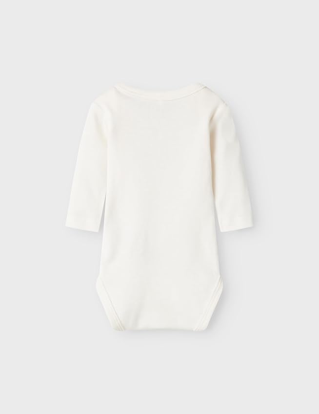 Detalle 2 de NAME IT NBNBODY 3P LS Y/D Core 2 Body manga larga bebé Dark Sapphire 👶