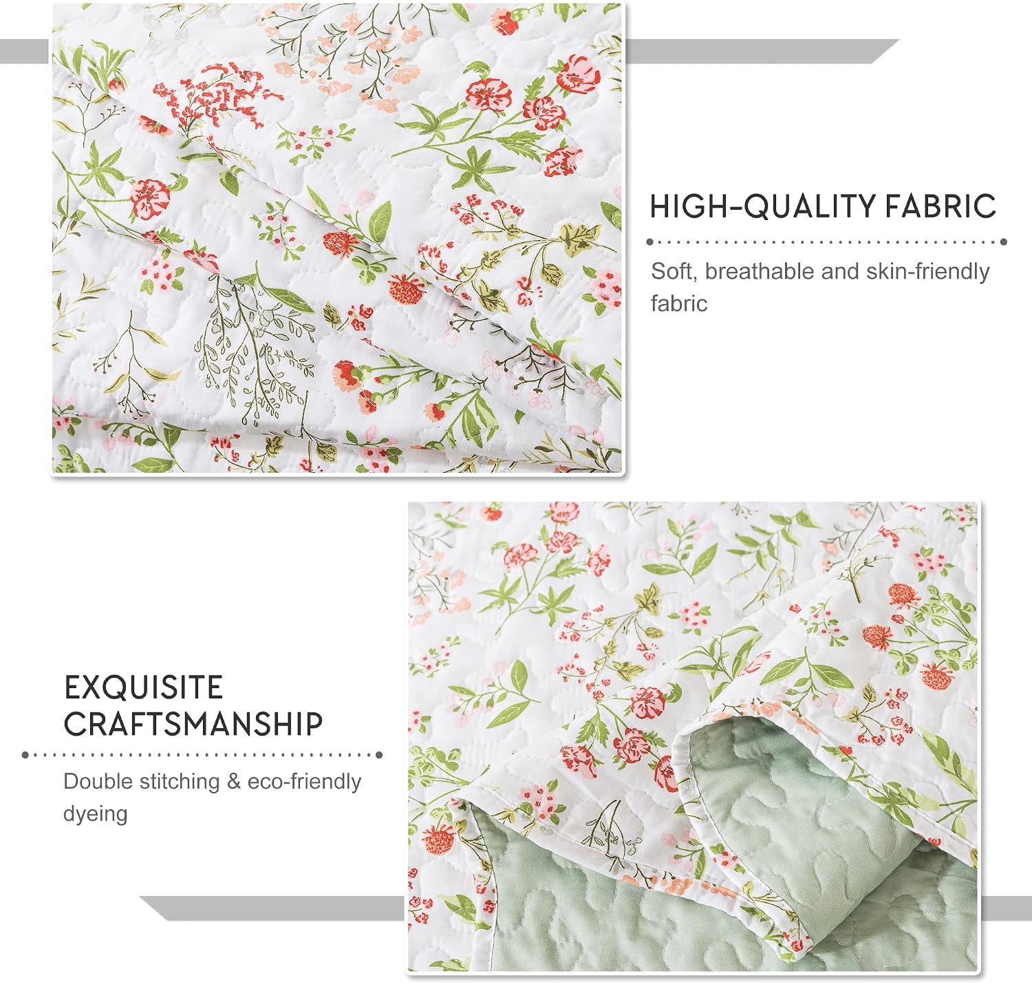 Thumbnail 4 de Travan 3-Piece Quilt Set Queen 90x98