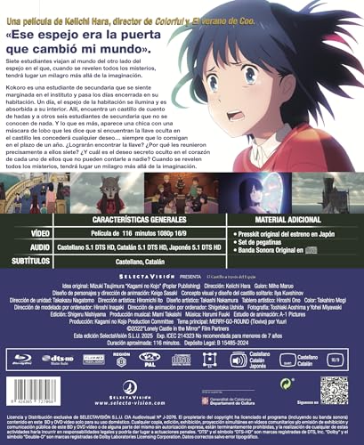 Detalle 2 de El Castillo a Través del Espejo Bluray Coleccionista Película 📀