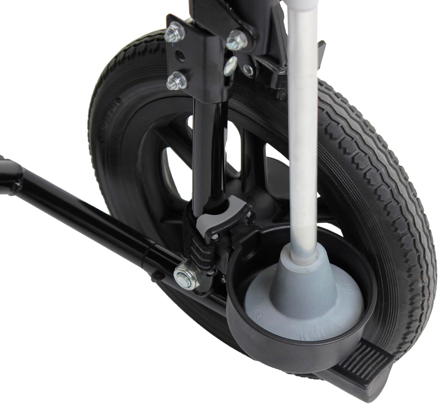 Detalle de KMINA 0067 Walking Stick Holder for Wide Ferrules, 3-Position Mount