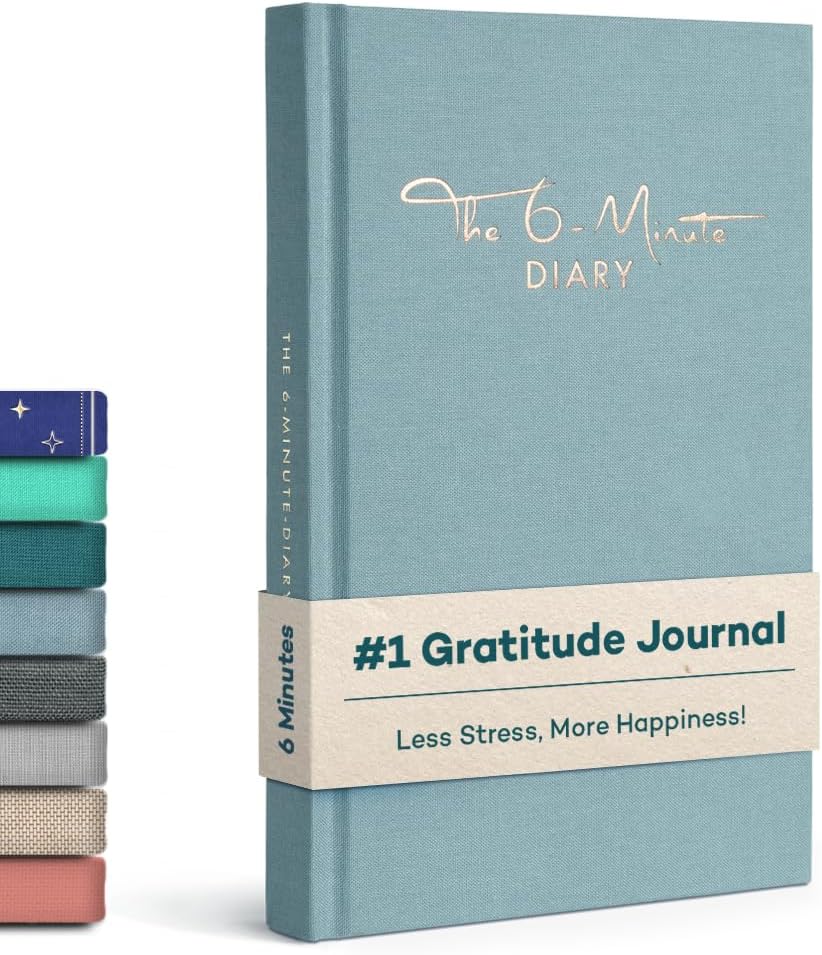 UrBestSelf The 6-Minute Diary – Le journal de 6 minutes pour une vie plus consciente et épanouie