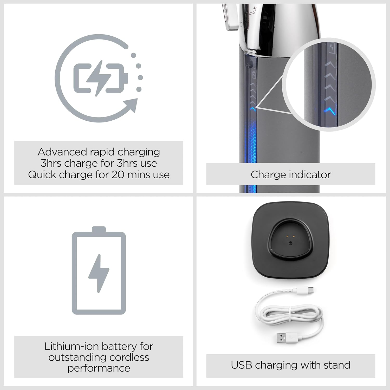 Detalle 2 de BaByliss Super-X Metal Series Cordless Hair Clipper 7700U