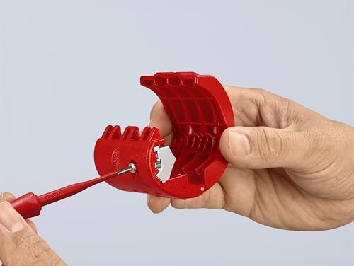 Thumbnail 6 de KNIPEX BiX Schneider 90 22 10 BK – Präzises Schneiden von Kunststoffrohren und Dichthülsen