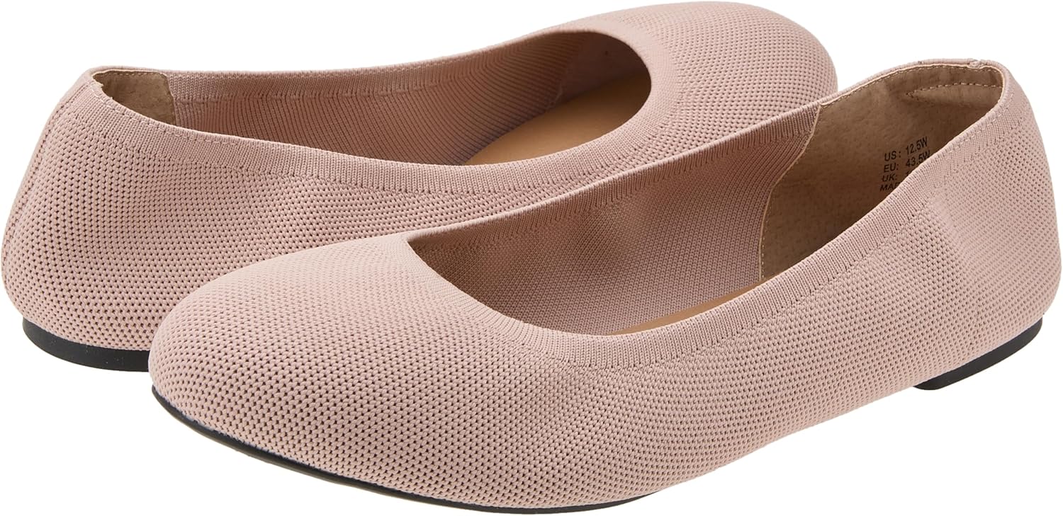 Thumbnail 2 de Amazon Essentials Damen Ballerinas aus Strick – bequeme, atmungsaktive Ballerinas mit Memory-Schaum