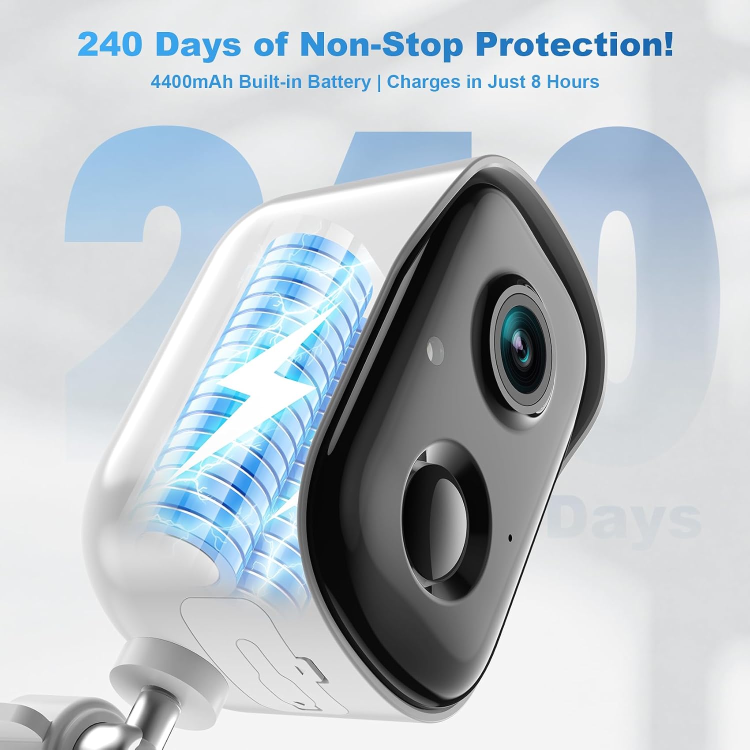 Thumbnail 3 de RADCLO 2K Wireless Outdoor Security Camera — 2K CCTV