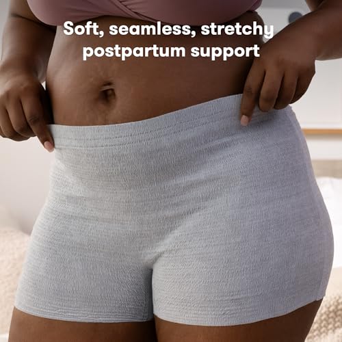 Detalle de Frida Mom Postpartum Disposable Knickers – Microfibre Boyshort Cut, Regular, 8ct