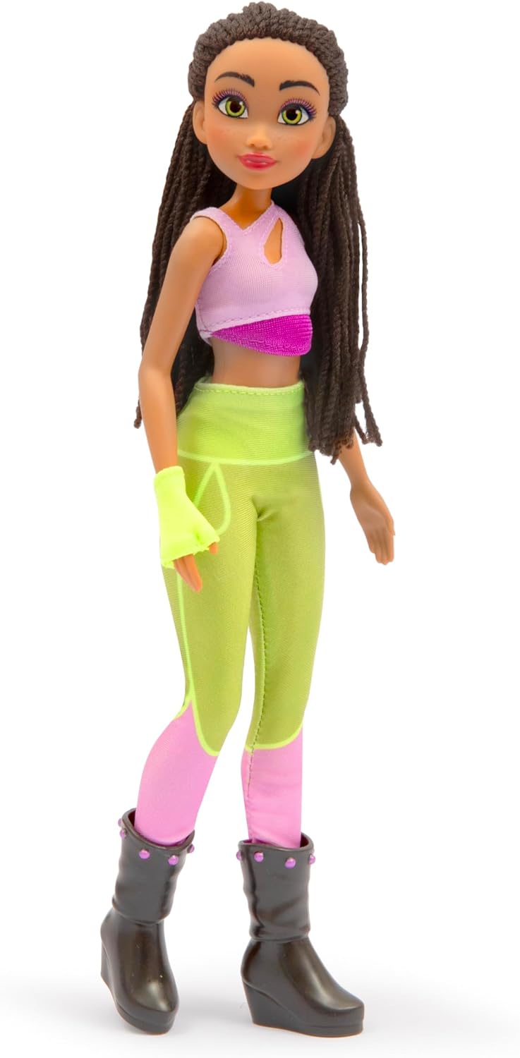 Thumbnail 2 de Winx Poupée articulée 26 cm – Série Iconic, Modèle Aisha (VNX775), violet et vert