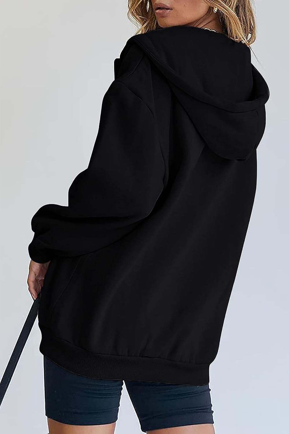 Thumbnail 4 de Timuspo Hoodie Damen Sweatjacke 2026 – Kapuzenjacke mit Reißverschluss, Oversize