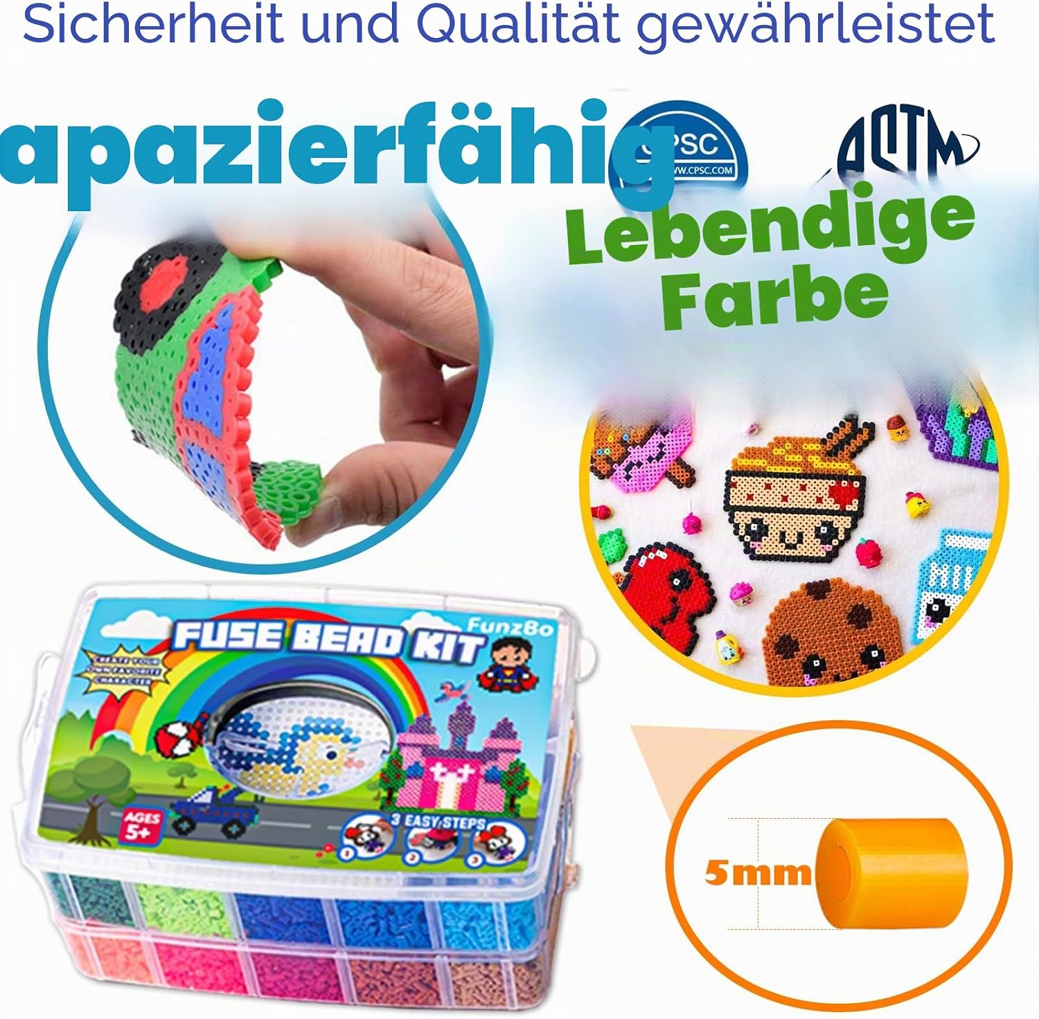 Thumbnail 2 de Bügelperlen Set 23.000 Stück 🎨