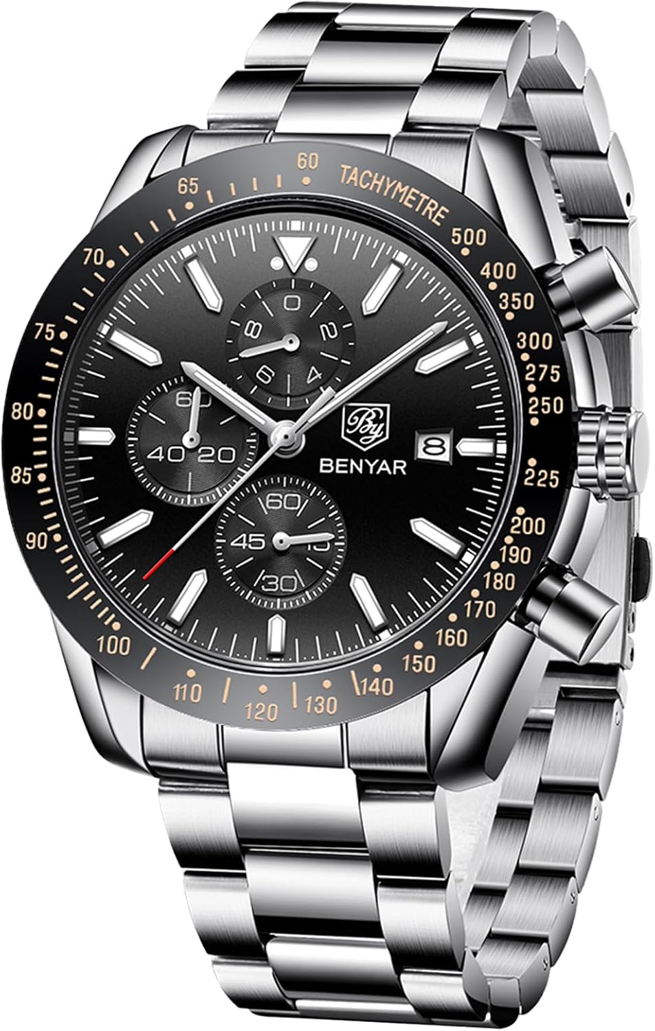 Detalle de BENYAR Orologio Uomo Cronografo 30M