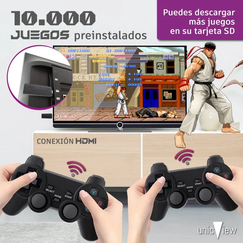 Detalle 2 de unicview M8 64GB Consola Stick Retro