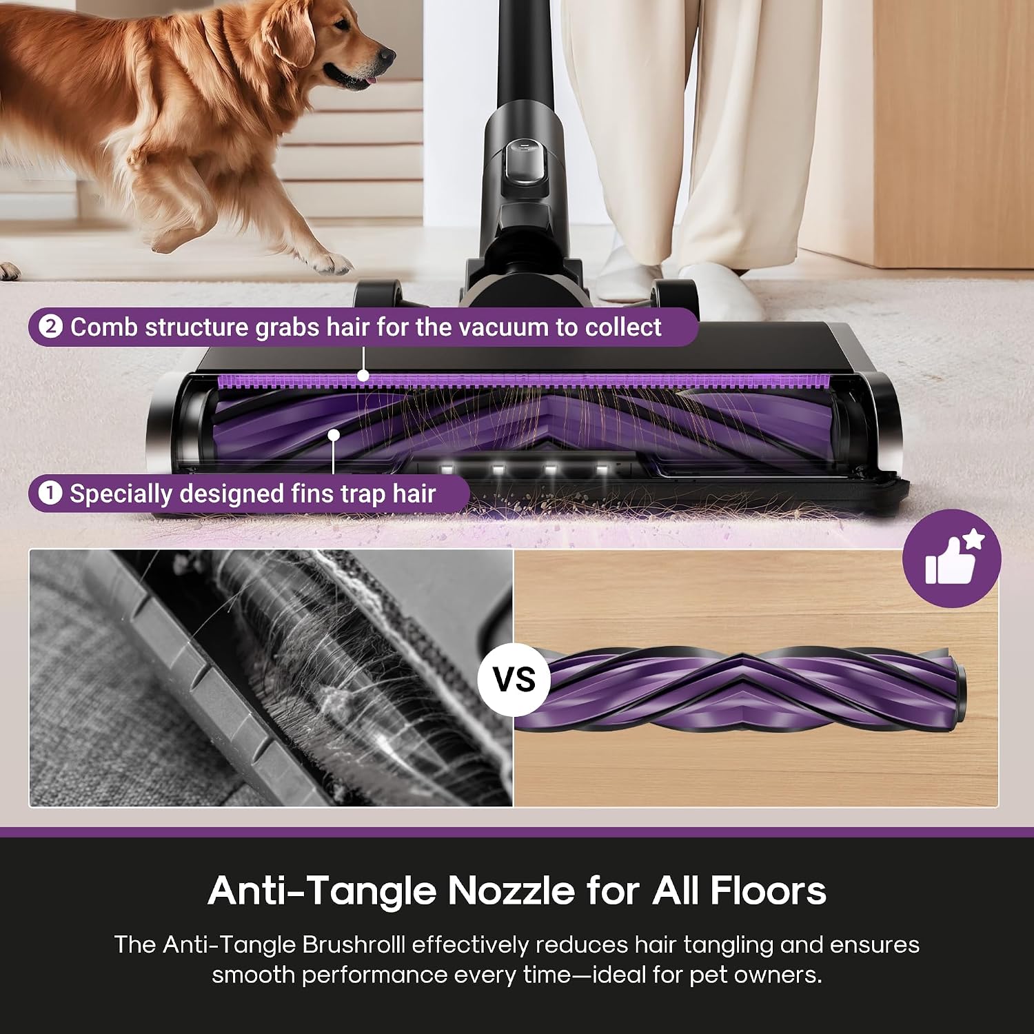Detalle de Eureka ReactiSense 440 Cordless Stick Vacuum Cleaner