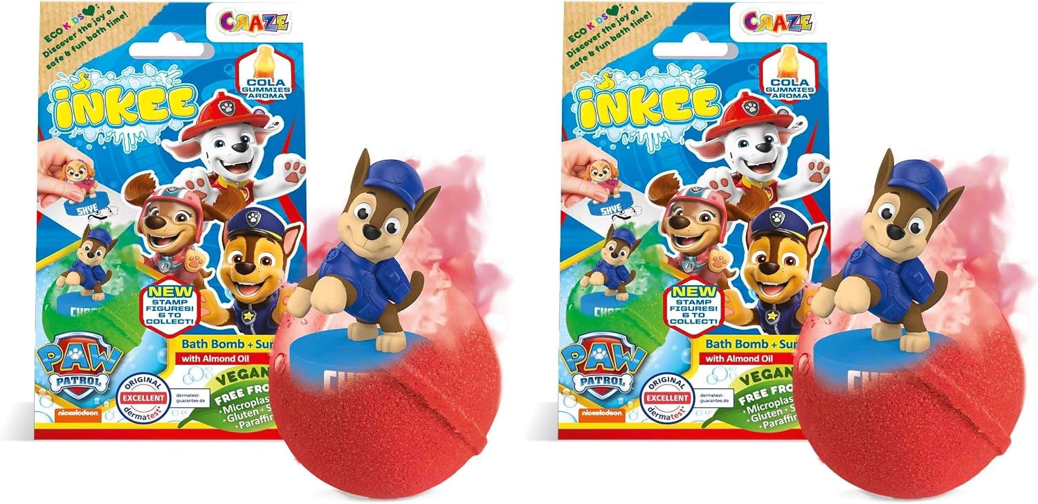 Thumbnail 6 de INKEE PAW PATROL Geschenkbox mit 4 Badebomben