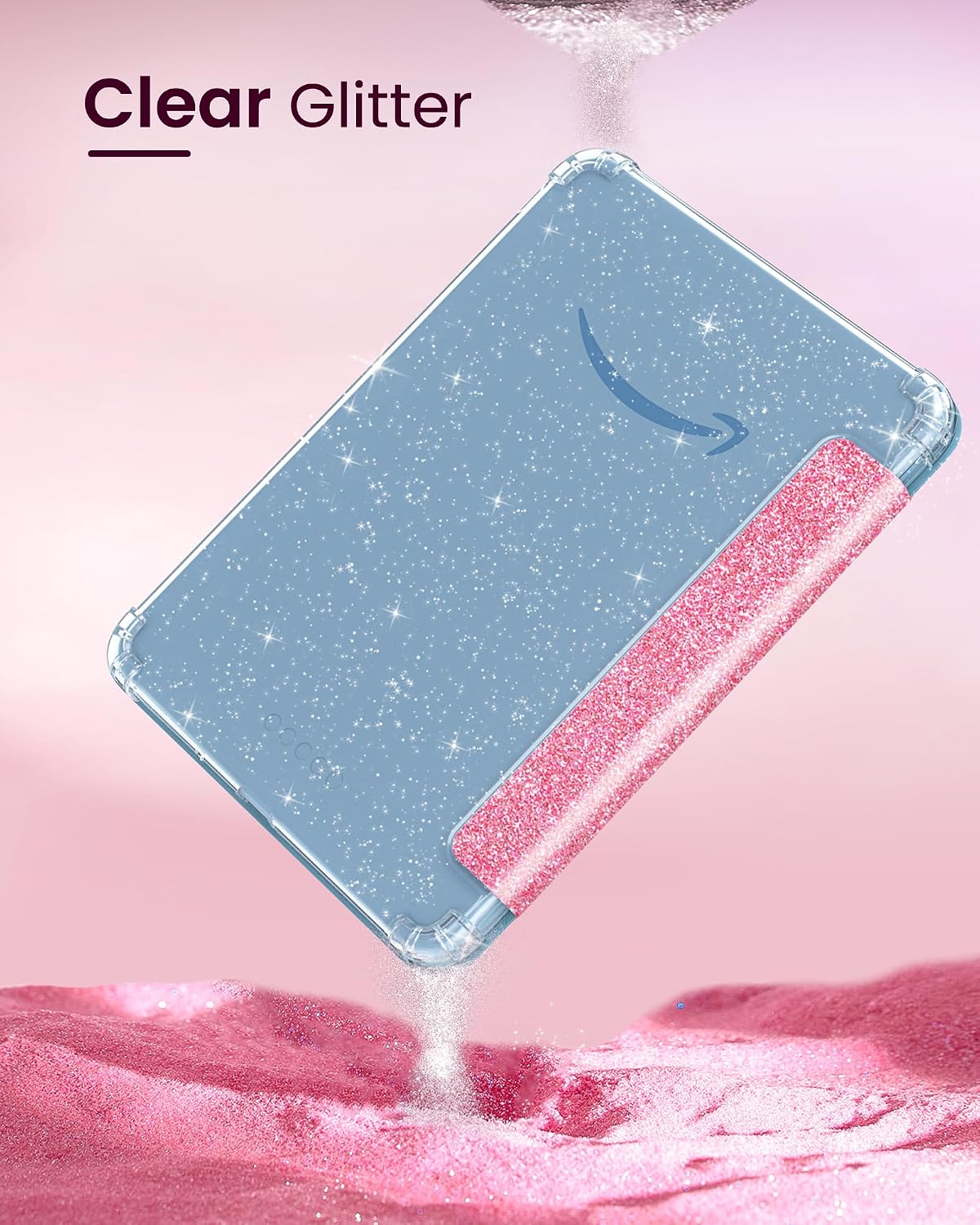Thumbnail 2 de MoKo Glitter Pink Case for 6" Kindle Basic 12th Generation (2026)