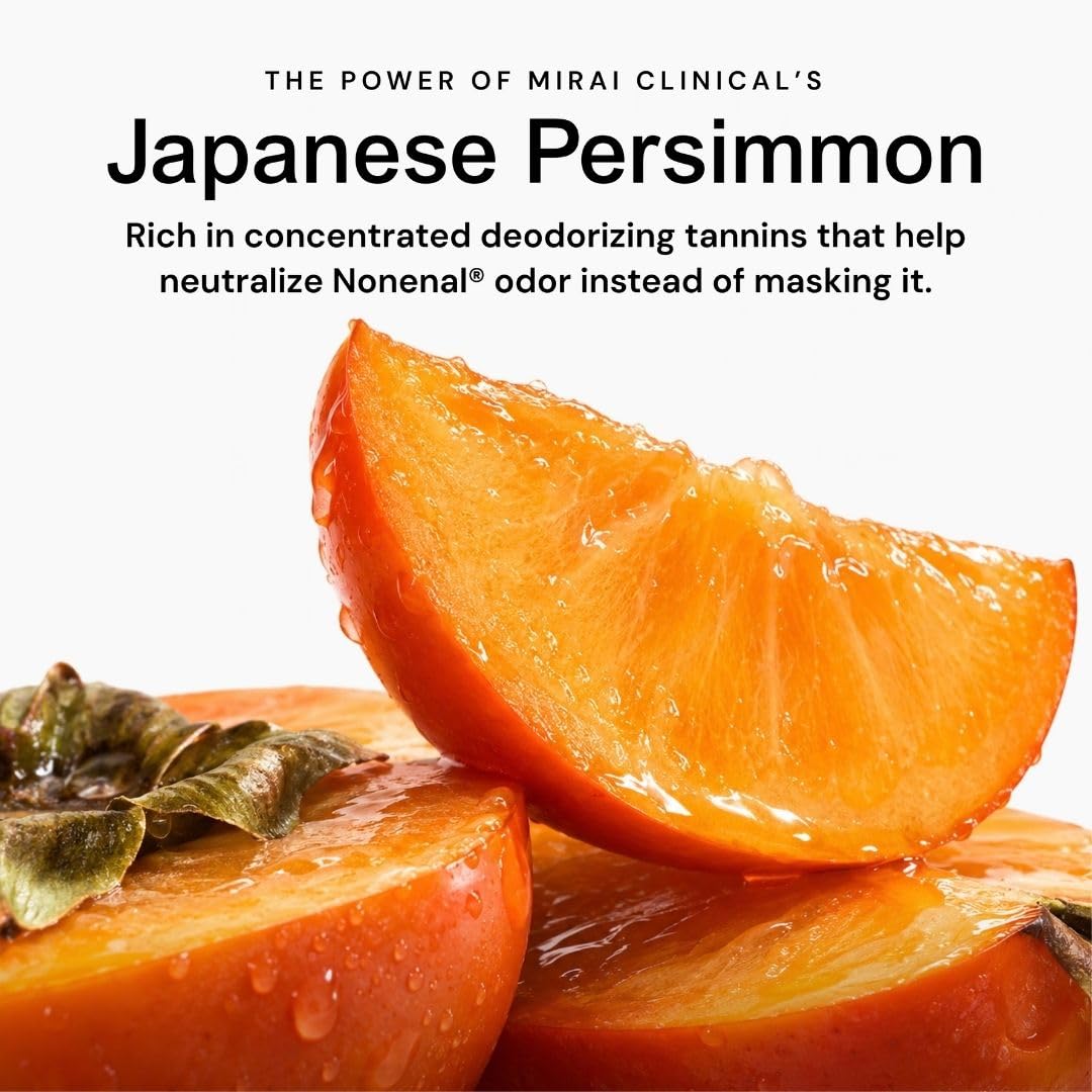 Detalle de Mirai Clinical BWASH-29300-00042 Persimmon Body Wash for Nonenal Odor