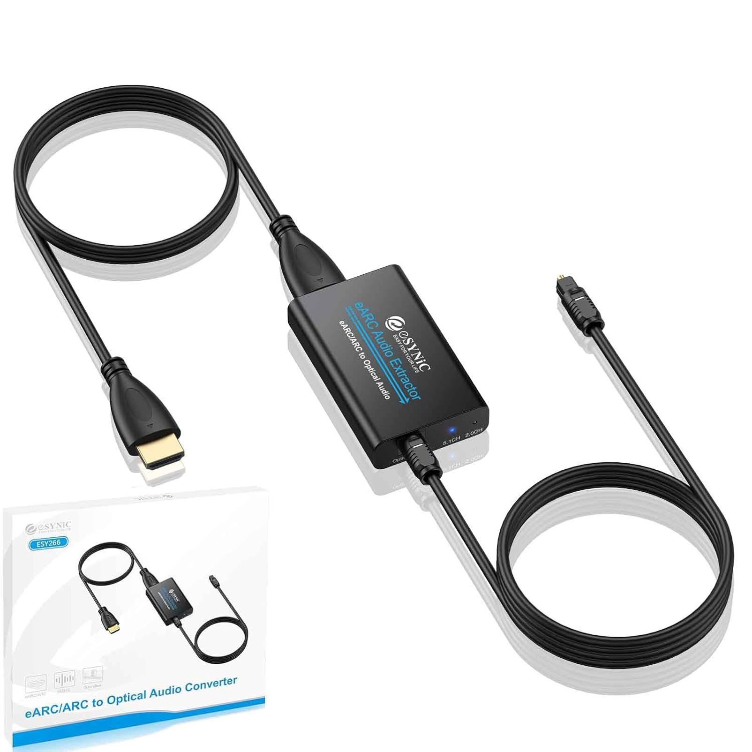 Detalle de eSynic ARC eARC Audio Extractor 192kHz