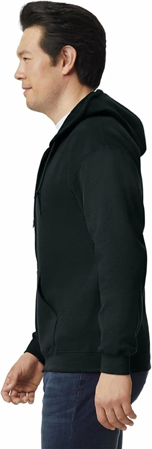 Detalle de Gildan 18600 Sweatshirt à Capuche Homme (Lot de 1) – douceur et confort du quotidien