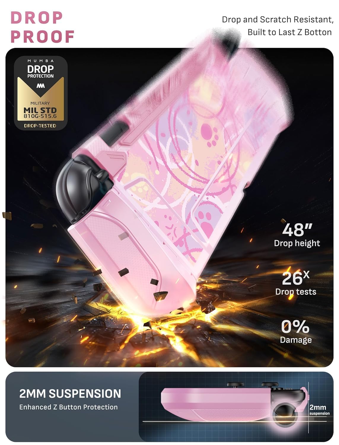 Detalle 2 de Mumba Protective Case for Nintendo Switch 2