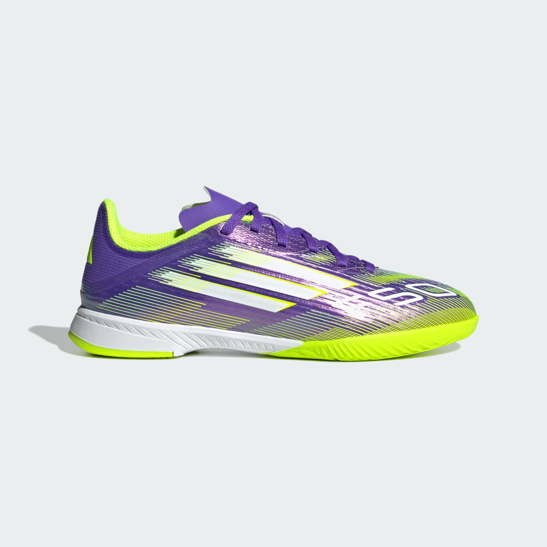 Thumbnail 1 de Adidas F50 League Indoor, zapatilla de fútbol sala para niño violeta