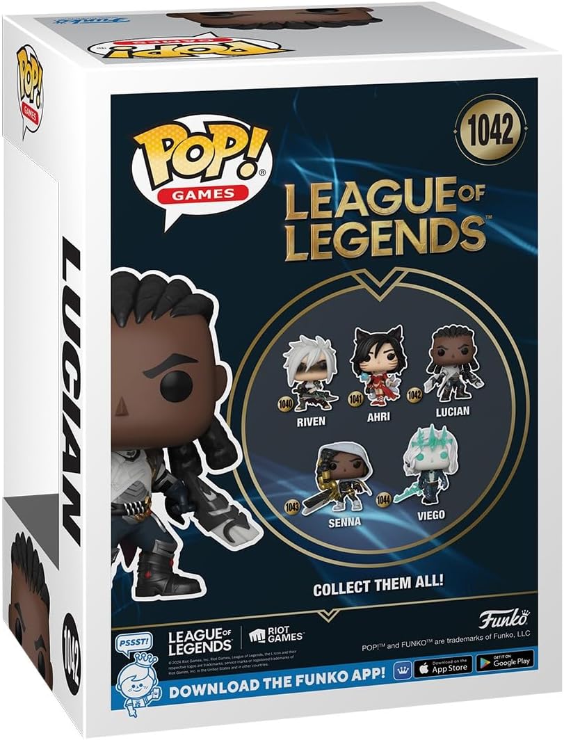 Thumbnail 2 de Funko Pop! Games: Lucian – League of Legends, figurine en vinyle à collectionner