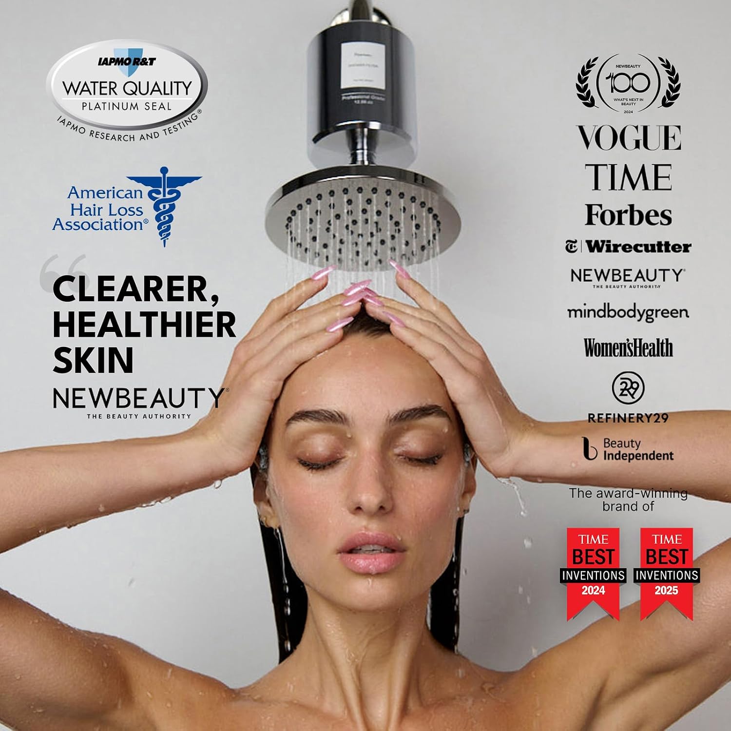 Thumbnail 1 de Filterbaby All-Metal Shower Filter Pro: Doctor-Developed, IAPMO NSF 177 Certified