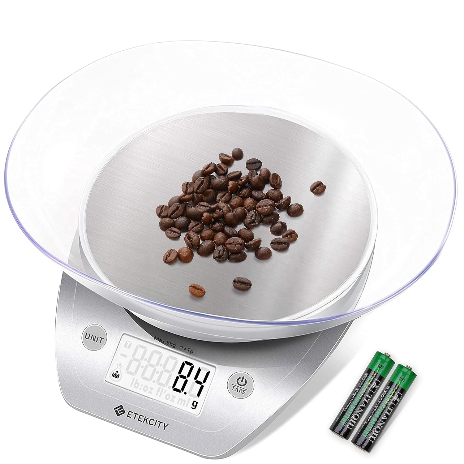 Detalle de Etekcity 0.1g Food Kitchen Scale 5kg ⚖