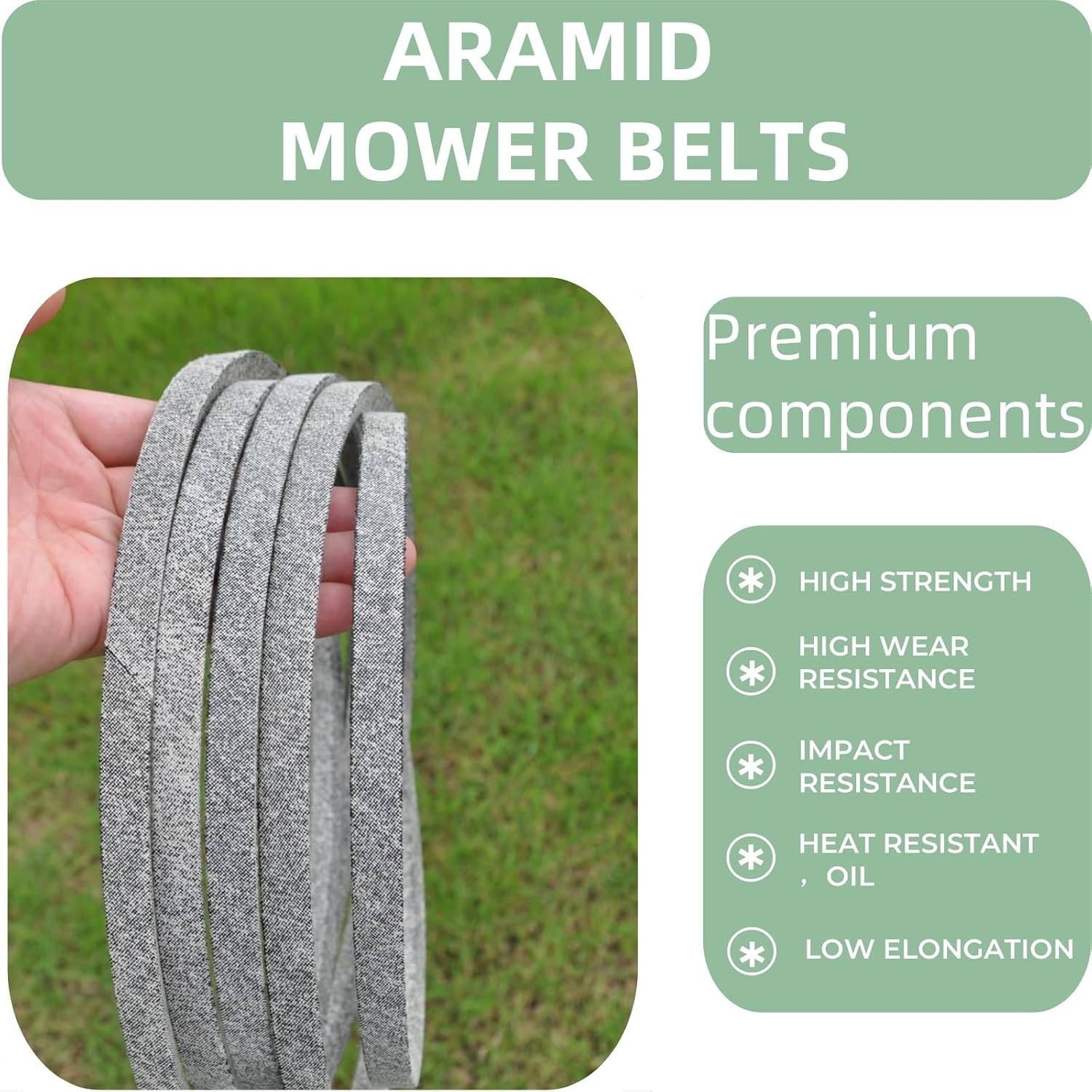 Detalle 2 de SWHSMLB Mower Deck Belt, 105.5-inch