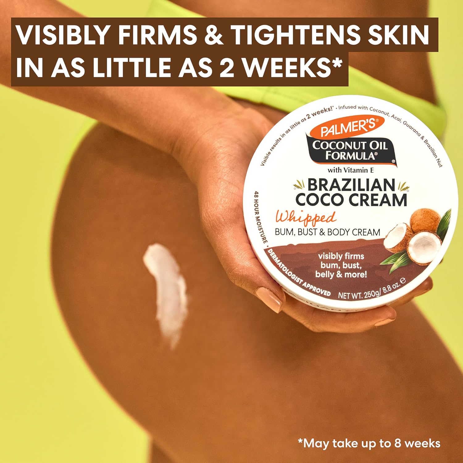 Thumbnail 2 de Palmer’s Coconut Oil Formula Brazilian Coco Cream with Vitamin E (Whipped Bum, Bust & Body Cream) 8.8 fl oz