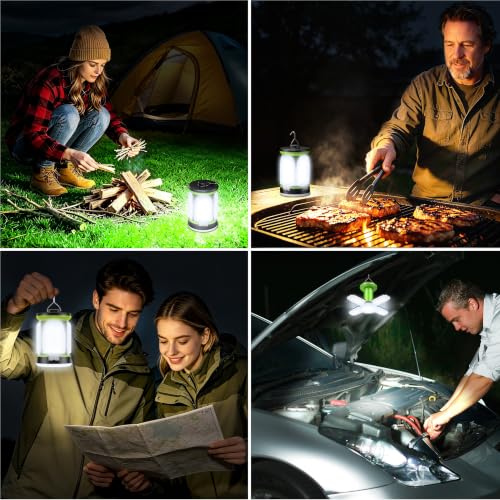 Thumbnail 6 de Blukar Lampe Camping Rechargeable : lampe latérale pliable et lanterne 360°