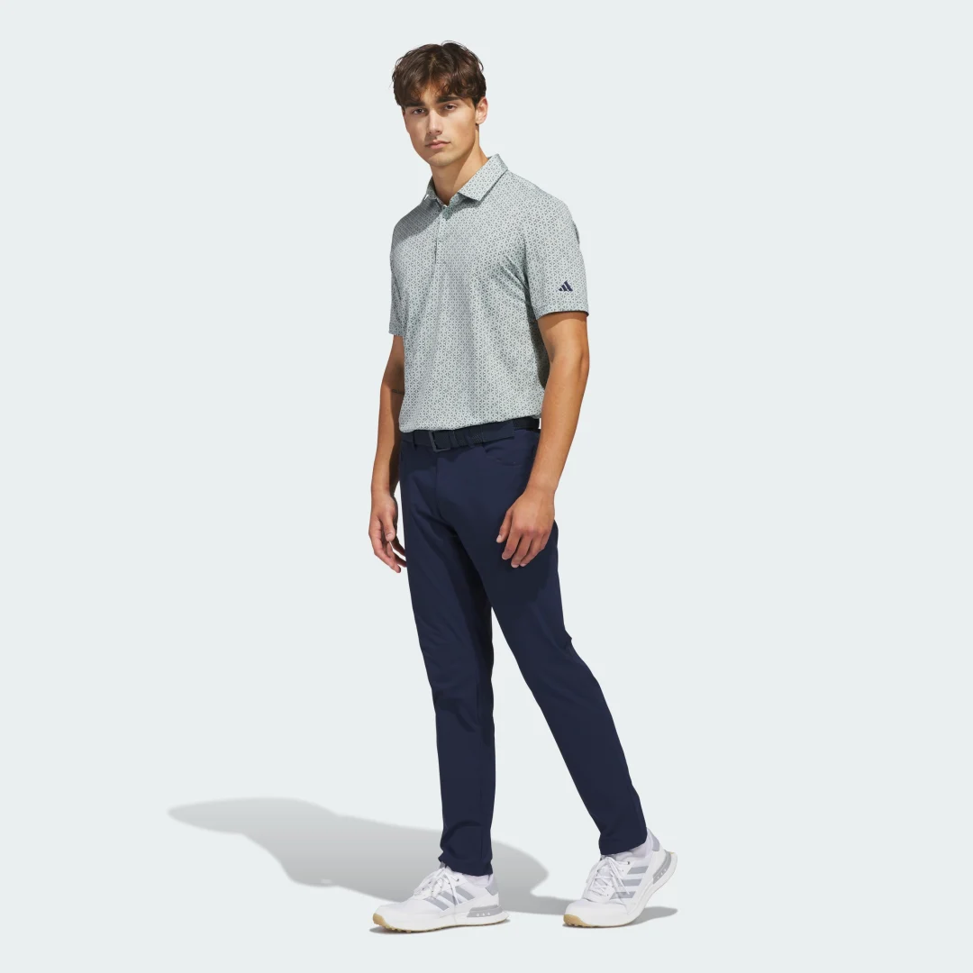Detalle de Adidas ULTIMATE365 MESH TANGO PRINT CLIMACOOL POLO SHIRT — Verde