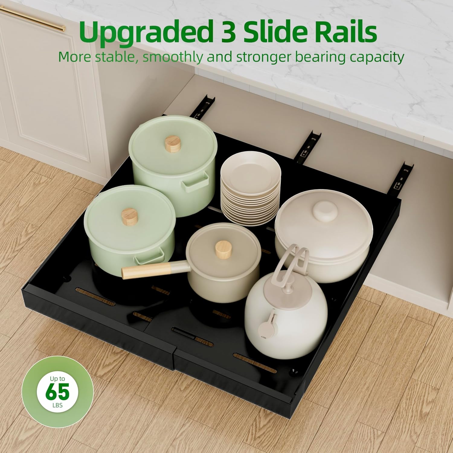 Thumbnail 6 de PAKETA Pull Out Cabinet Organizer 21" 🗄