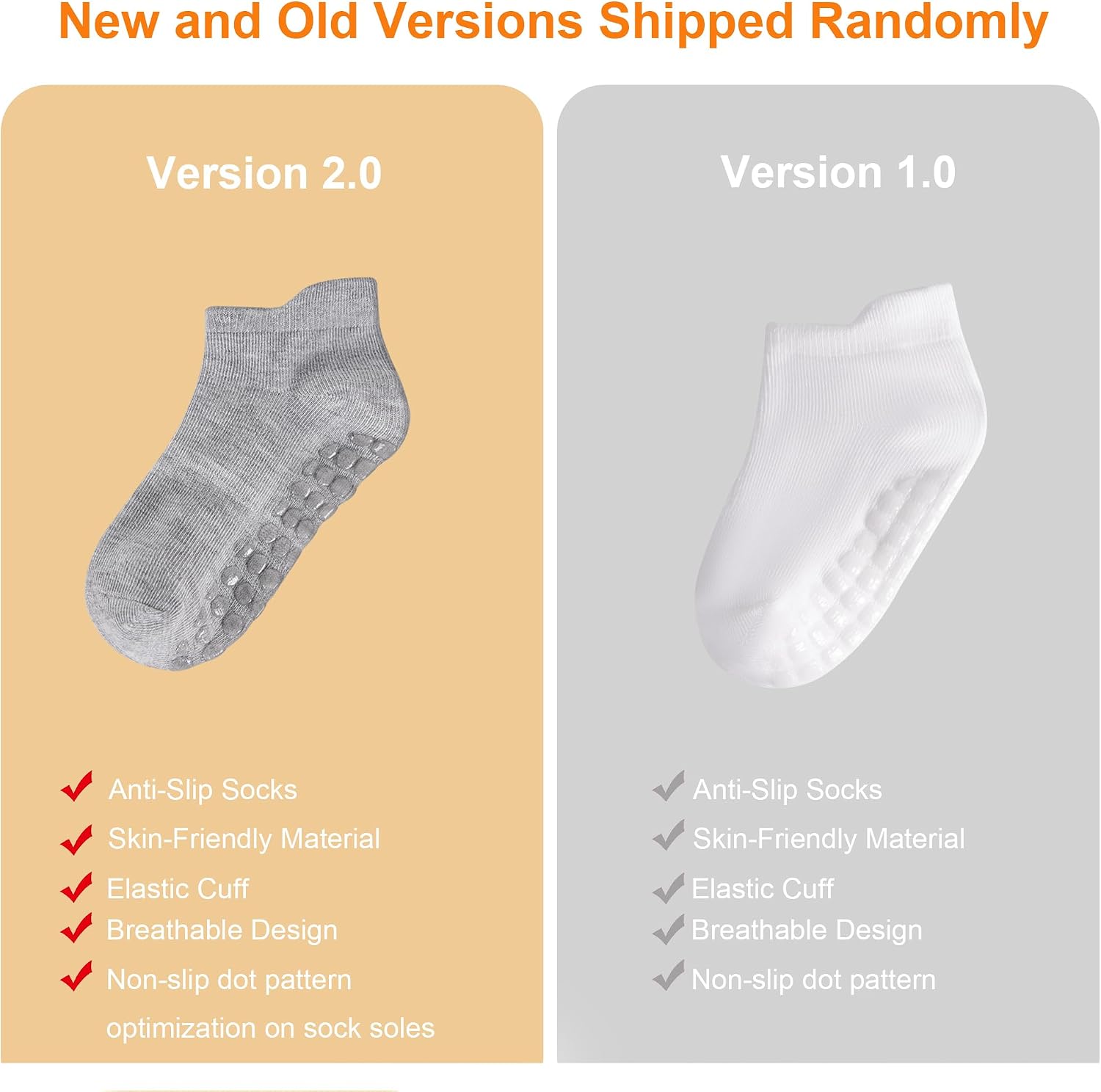 Thumbnail 6 de LIFPAU Toddler Grip Socks, 15 Pairs