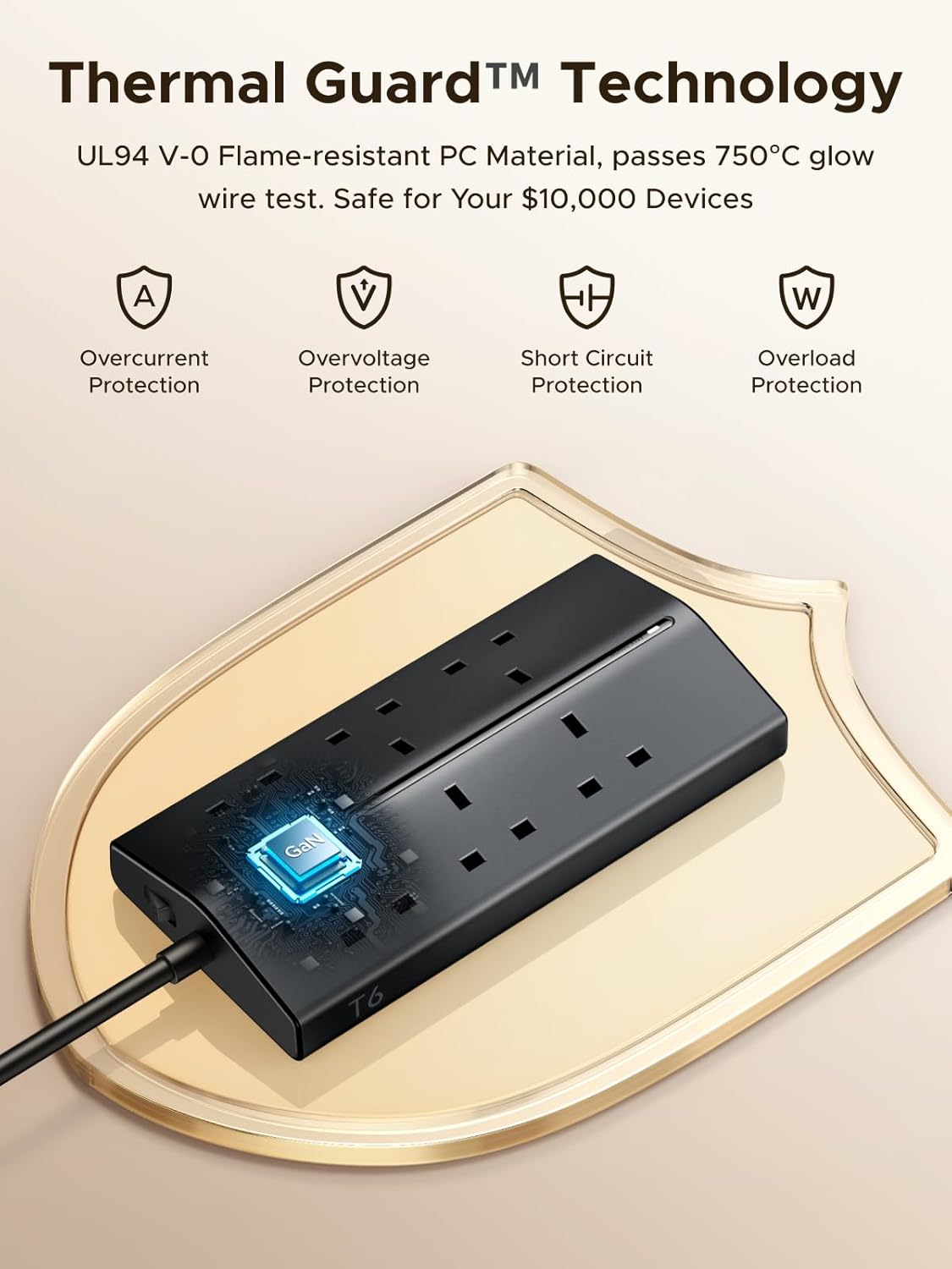 Thumbnail 5 de UGREEN Extension Lead with USB Slots