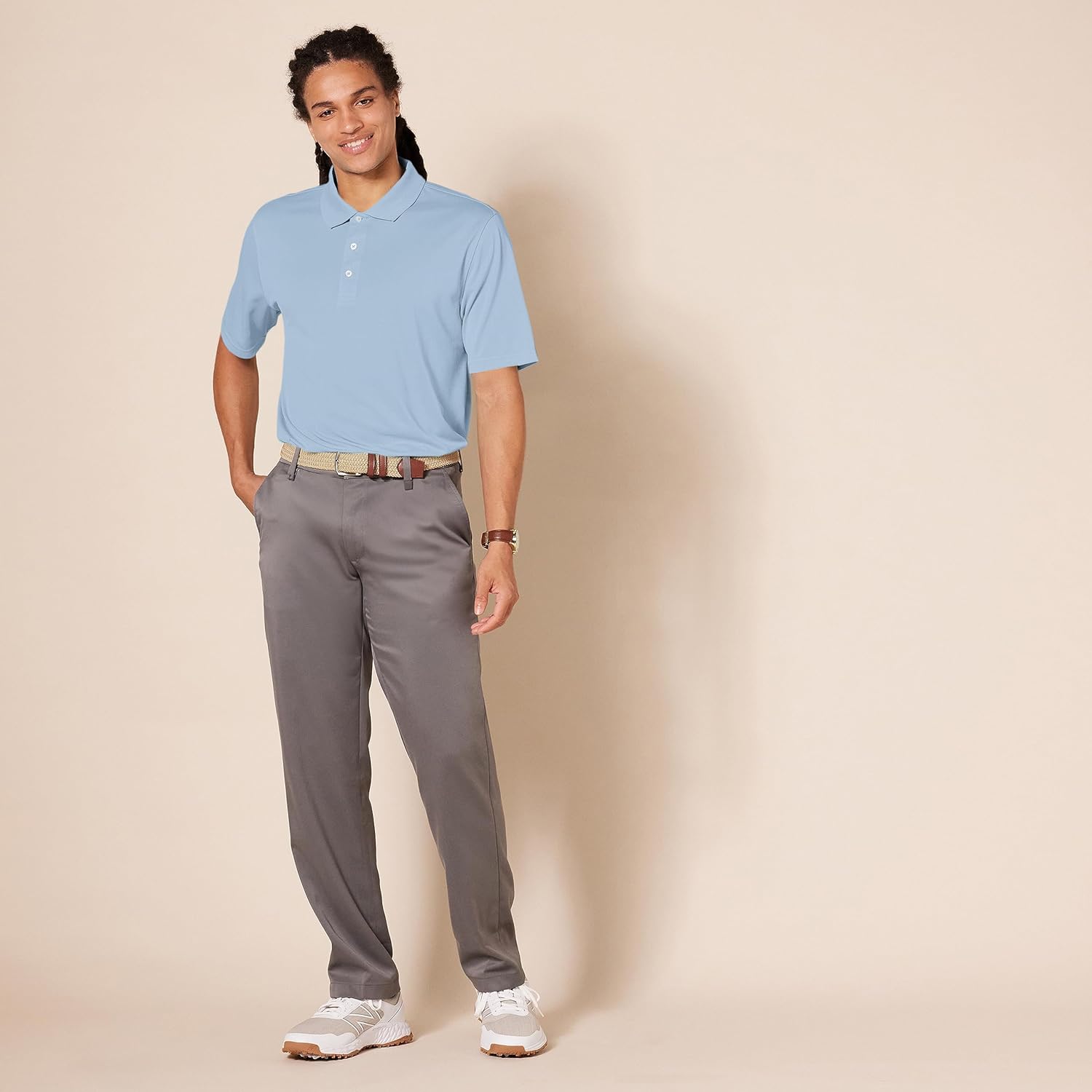 Thumbnail 4 de Polo de golf homme Amazon Essentials à séchage rapide, manches courtes