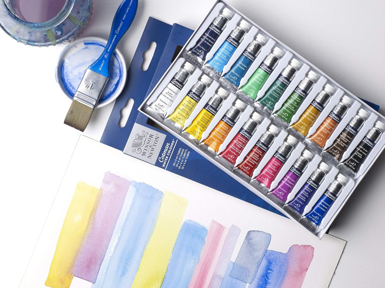 Thumbnail 5 de Winsor & Newton Cotman Aquarelle Set Initiation 20 Tubes de 5ml