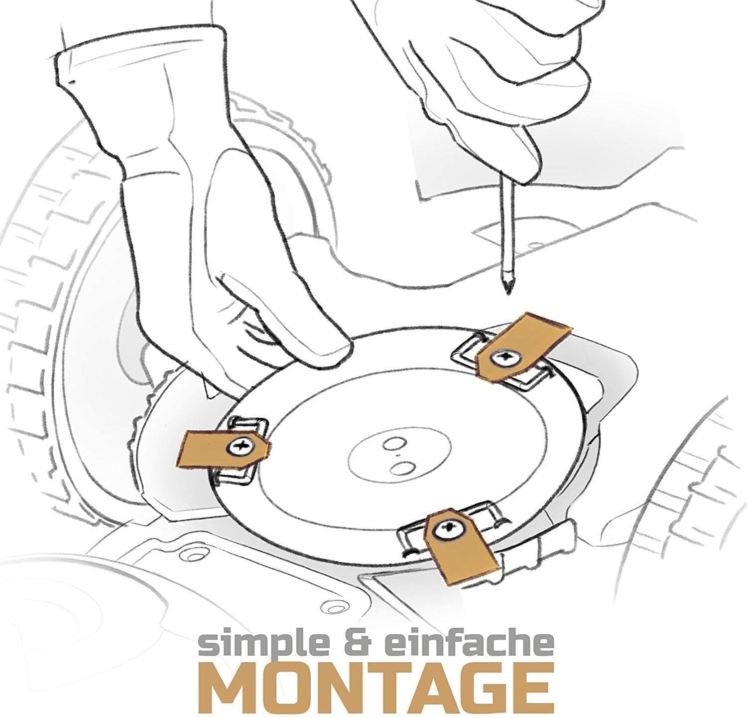 Thumbnail 4 de Titan-Klingenmesser 30er für Mähroboter