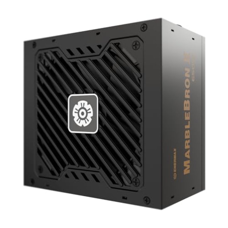 Detalle de Enermax MarbleBron II 650W 80+ Bronze ATX 3.1 DC-DC modul - Fuente de alimentación fiable para gaming y workstations