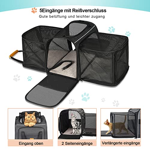 Thumbnail 4 de Morpilot Transportador para gatos 45×36×30 cm 🐱