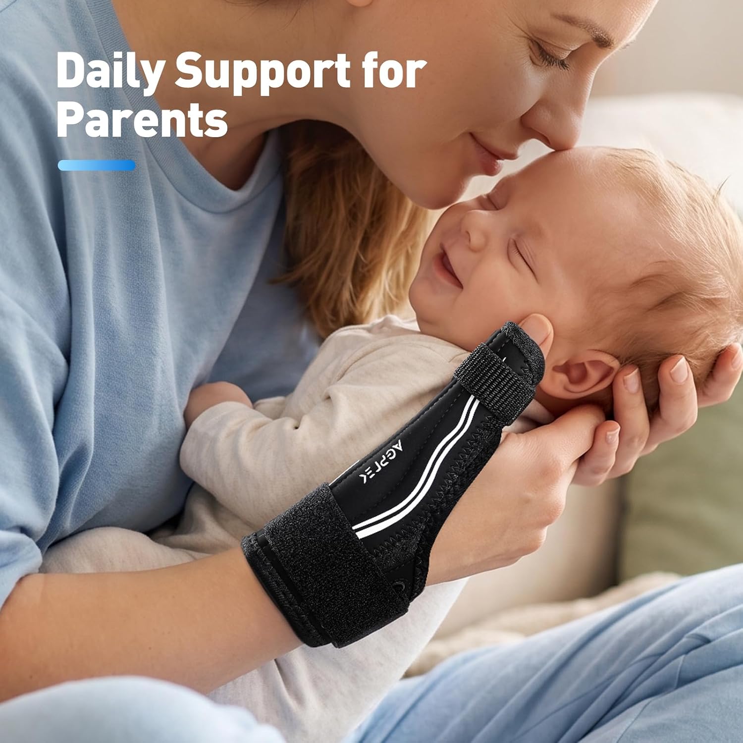 Thumbnail 6 de AGPTEK APTWB1WL Thumb Wrist Brace, Large, Dual Aluminum Stays